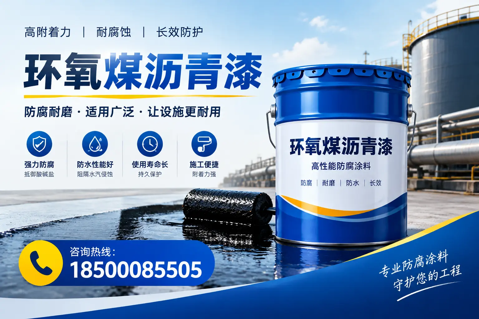 环氧煤沥青漆与其他涂料的对比分析，助力鸡西企业决策